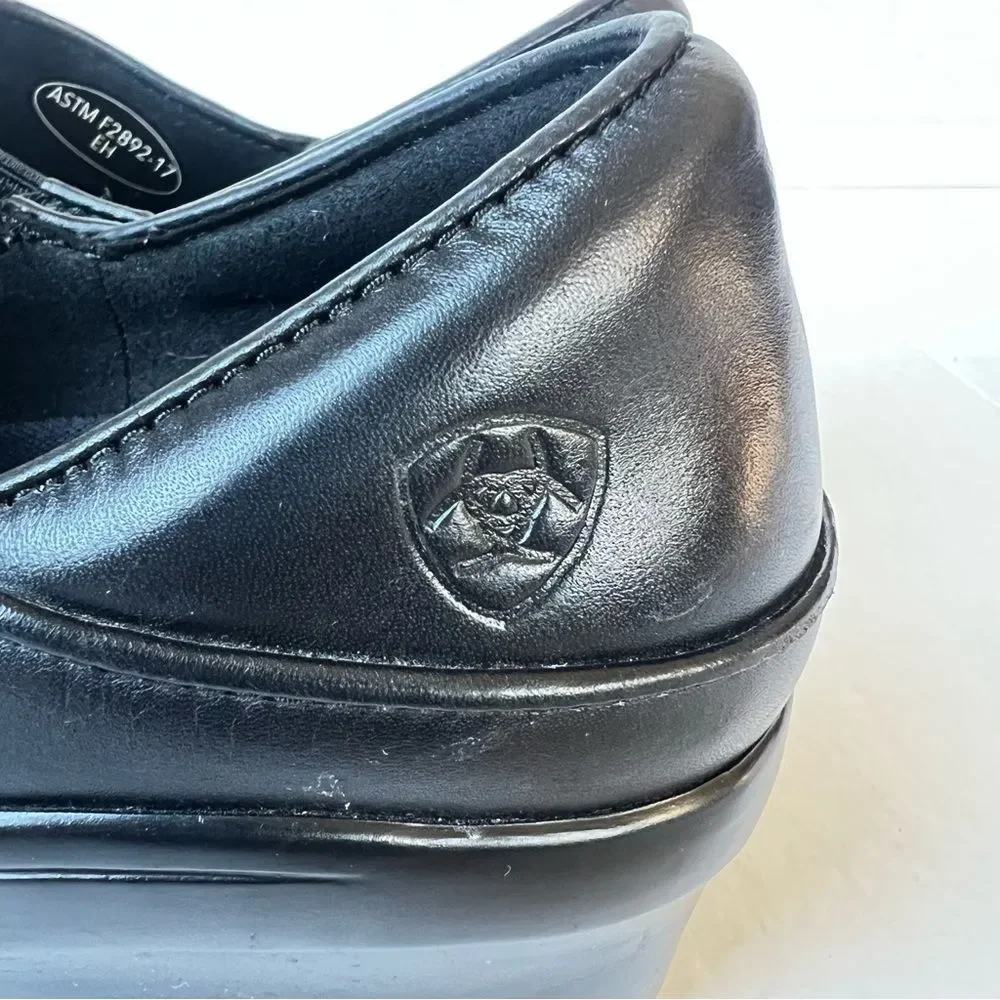 Ariat Work Hera Expert Slip Resistant Workwear Black Clogs Slip on Shoes SZ 10 - Picture 6 of 15